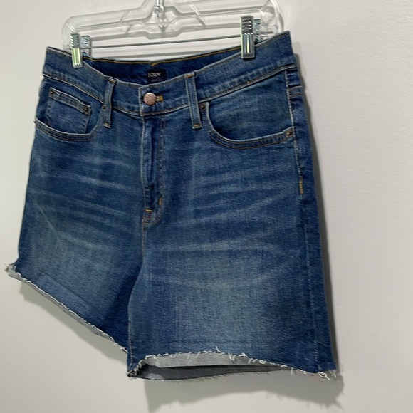 J.Crew Women's Denim Shorts Blue Medium Wash AL582 Size 29 NEW - Picture 3 of 14